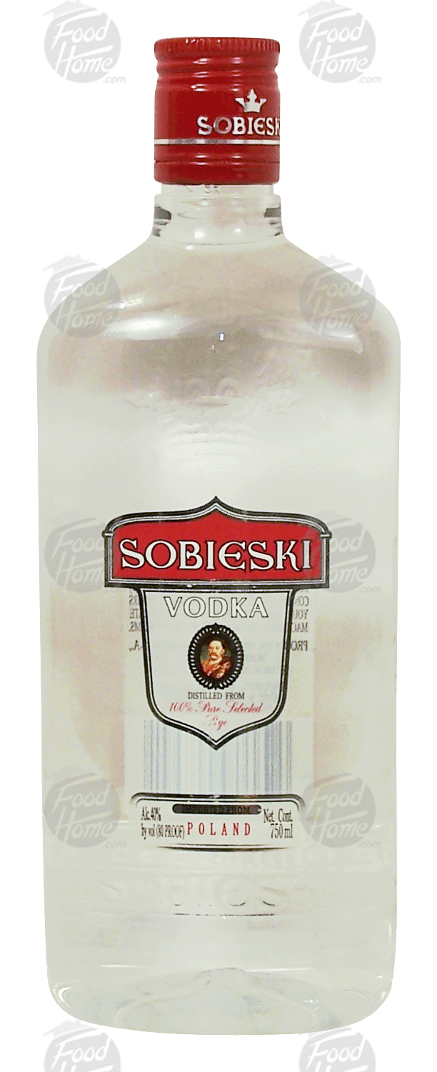 Sobieski  vodka from Poland, 40% alc. by vol. Full-Size Picture